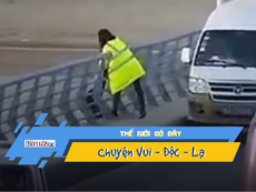 Video: Hú hồn khoảnh khắc cô gái cứu người nhảy cầu tự tử