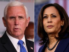 VIDEO: Tranh luận trực tiếp phó tổng thống Mỹ Pence-Harris