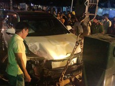Nhân chứng kể lại vụ xe tông liên hoàn ở quận 12