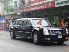 Lễ đón Tổng thống Donald Trump tại Phủ Chủ tịch