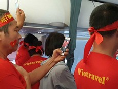 Quốc ca Việt Nam át cả tiếng động cơ máy bay tại SEA Games 30