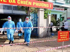 Video: Hậu Giang diễn tập phong tỏa 1 khu vực phòng COVID-19