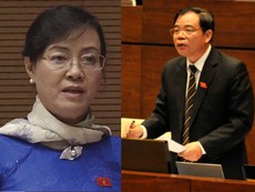 Bà Quyết Tâm tranh luận, chất vấn Bộ trưởng