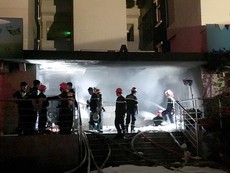 Hiện trường vụ cháy chung cư ở TP.HCM, 13 người tử vong