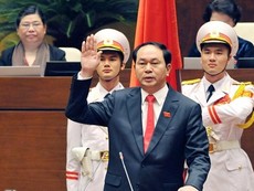 Video: Chủ tịch nước Trần Đại Quang tuyên thệ nhậm chức