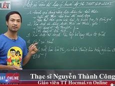 Clip Những kiến thức trọng tâm môn Sinh học sinh cần nắm vững