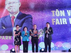 Thầy Park và các học trò đăng quang tại Fair Play 2018