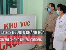 Cách ly 268 người tiếp xúc người nhiễm virus Corona