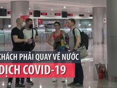 Du khách ở Tân Sơn Nhất phải quay về nước vì dịch COVID-19