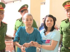 Clip: 1 nữ bị cáo chối tội trong vụ đổ bê tông giấu xác