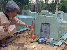 Nữ thương binh 20 năm bán vé số lấy tiền trùng tu nghĩa trang