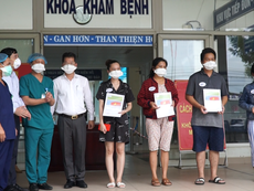 5 bệnh nhân mắc COVID-19 xuất viện