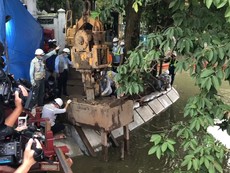 Chính thức hợp long toàn tuyến bờ kè hồ Hoàn Kiếm