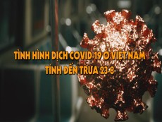 Tình hình dịch COVID-19 ở Việt Nam tính đến trưa 23-8