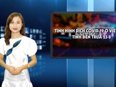 Tình hình dịch COVID-19 ở Việt Nam tính đến trưa 25-8