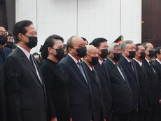 Video: Lễ viếng nguyên Phó thủ tướng Trương Vĩnh Trọng