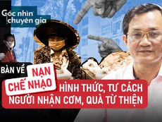 Thấy gì từ việc chê bai hình thức, tư cách người nhận quà, cơm từ thiện?