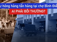 Hư hỏng hàng tấn hàng tại chợ Bình Điền: Ai phải bồi thường?
