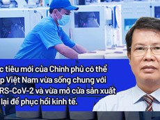 PGS-TS Đỗ Văn Dũng nói về chiến lược thích ứng an toàn với SARS-CoV-2