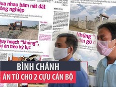 Bình Chánh: Án tù cho 2 cựu cán bộ