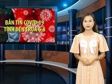Bản tin COVID-19 tại Việt Nam tính đến trưa 6-8