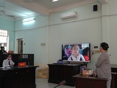 Video điều tra của báo Pháp Luật TP.HCM phát tại toà