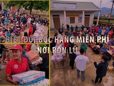 Biệt đội bốc hàng miễn phí nơi rốn lũ