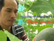 Tỷ phú bật mí giải pháp làm giàu từ trái dưa lưới