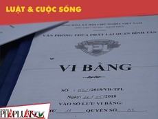 Mua nhà, đất qua vi bằng coi chừng bị lừa