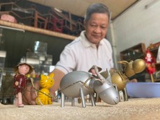 Video: Độc đáo biến vỏ trứng thành trâu vàng