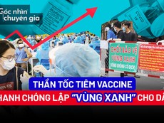 ‘Vùng xanh’ vaccine: Tiêm chủng cho người nước ngoài tại TP.HCM