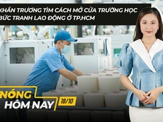 Nóng hôm nay: Tìm cách mở cửa trường học; Bức tranh lao động ở TP.HCM