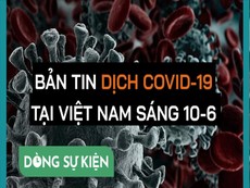 Video: Bản tin dịch COVID-19 tại Việt Nam sáng 10-6