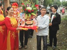 Lễ ăn hỏi với dàn bê tráp toàn U50, U60 tại Hải Phòng