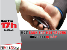 Bản tin 17h: Một cảnh sát môi trường Đồng Nai bị bắt