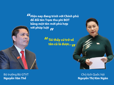 Chủ tịch Quốc hội:Trạm BOT trở về tên cũ, không cần nghiên cứu