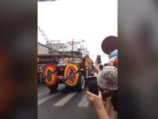 Hàng ngàn người Ninh Bình đón linh cữu Chủ tịch nước