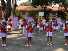 Ngỡ ngàng bài biểu diễn trống kèn đặc sắc của học sinh THCS