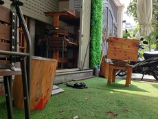 Hình sự ráo riết truy xét hai đối tượng tạt sơn, mắm tôm