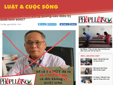 Báo động việc mạo danh bác sĩ nổi tiếng để bán hàng online