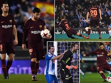 Messi đá hỏng phạt đền, Barcelona ôm hận