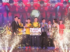 Giây phút đăng quang giải Fair Play của Futsal Việt Nam