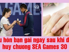 Video cầu hôn thật đáng yêu sau khi nhận huy chương SEA Games
