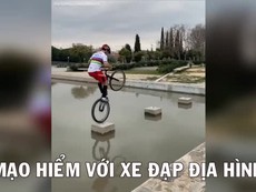 Video mạo hiểm với xe đạp địa hình