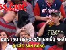 'Kiss cam', trò giải trí hôn theo 'lệnh' của camera