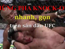 Những đòn knock out hủy diệt trên sàn đấu UFC