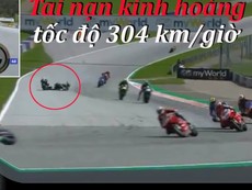 Tai nạn kinh hoàng ở tốc độ 304 km/giờ
