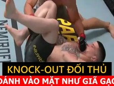Knock out đối thủ với những cú đấm như giã gạo