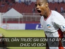 Bruno ghi bàn hiệp 1, Viettel áp sát chức vô địch