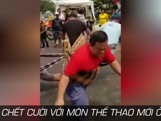 Chết cười với môn thể thao 'lạ' ở Indonesia